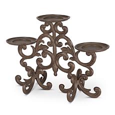 The Gerson Company GG Collection Acanthus 3-Light Candle Holder