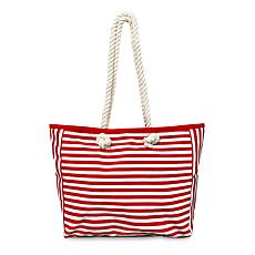 The Harbor Tote in Red