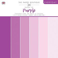The Paper Boutique Everyday - Shades Of - Purple 8" x 8" Colors