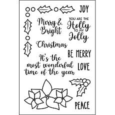 The Stamps of Life MoreHollyWreath2Stamp