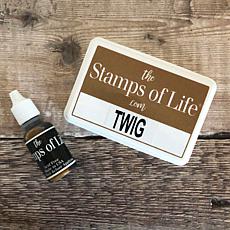 The Stamps of Life Twig Ink Pad and Refill