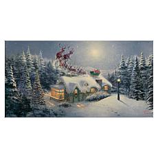 Thomas Kinkade Conquering the Storms - 16" x 31" Gallery Wrapped Ca...