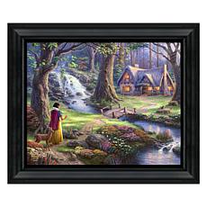 Thomas Kinkade Disney Snow White Discovers the Cottage - 16" x 20" ...