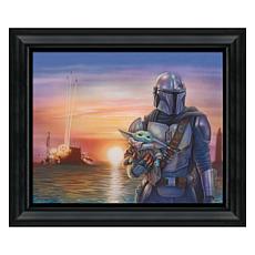 Thomas Kinkade The Mandalorian- A New Direction - 16" x 20" Brushst...