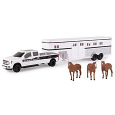 TOMY Ford F-350 Pickup with Horse Trailer