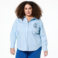 Tower Hill by Christie Brinkley Back Tie Shirt