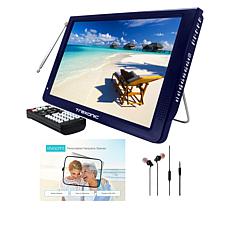 Trexonic 12" Ultra Lightweight Portable LED TV with Antenna & Sleeve