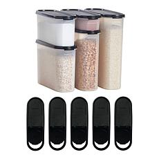 Tupperware® 15-piece Super Oval Modular Mates Dry Storage Set