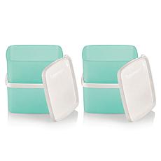 Tupperware® 8-piece Square Stacking Container Set