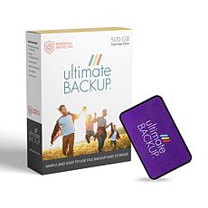 Ultimate Backup 500GB SSD Backup Solution with Antivirus