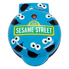 Uncanny Brands Cookie Monster Mini Waffle Maker