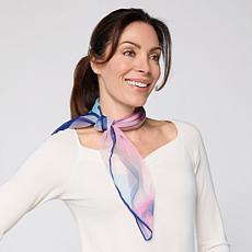 Vince Camuto Ink Bloom Bandana Scarf