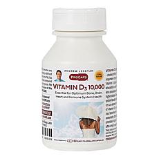 Vitamin D3-10,000 - 180 Capsules