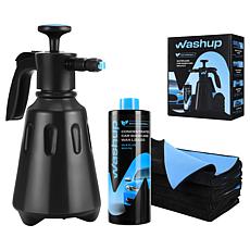 WashUp Wash & Wax Waterless Car Cleaning Kit