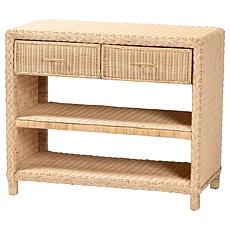 Wholesale Interiors bali and pari Lanica Rattan Console Table
