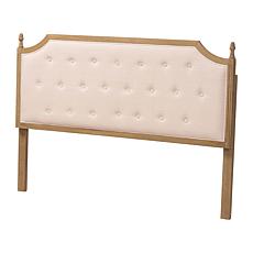 Wholesale Interiors Baxton Studio Lourdes Upholstered Headboard