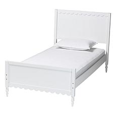 Wholesale Interiors Baxton Studio Roni White Full Platform Bed