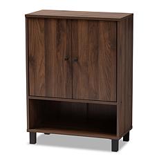 Wholesale Interiors Rossin 2-Door Entryway Shoe Storage Cabinet