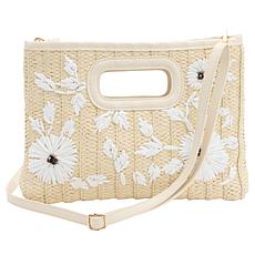Wildflower Convertible 3-in-1 Woven Crossbody Bag