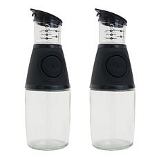 Wolfgang Puck 2-pack Oil & Vinegar Dispensers with 8 oz. Capacity