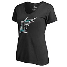 Women's Fanatics Black Miami Marlins Cooperstown Collection Forbes ...