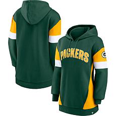 Women's Fanatics Green/Gold Green Bay Packers Lock It Down Pullover...