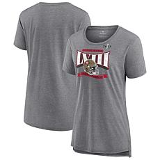 Women's Fanatics  Heather Gray San Francisco 49ers Super Bowl LVIII...