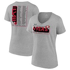 Women's Fanatics  Heather Gray San Francisco 49ers Super Bowl LVIII...