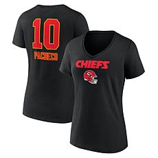 Women's Fanatics Isiah Pacheco Black Kansas City Chiefs Team Wordma...