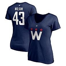 Women's Fanatics Tom Wilson Navy Washington Capitals 2020/21 Altern...