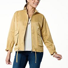 WynneCollection Sateen Utility Jacket