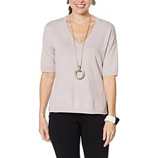 WynneLayers Boxy Sweater Knit Top