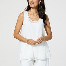 WynneLayers Chiffon Tank Top