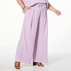 WynneLayers Drapey Twill Front Pleat Pant