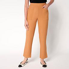 WynneLayers Essential Crepe Knit Narrow Leg Ankle Pant