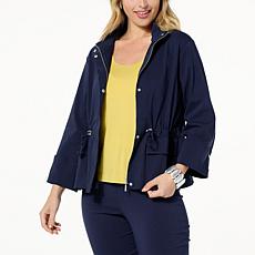 WynneLayers Flatter Fit Snap Jacket