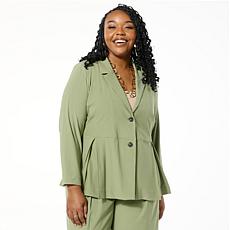 WynneLayers Luxe Crepe Origami Jacket