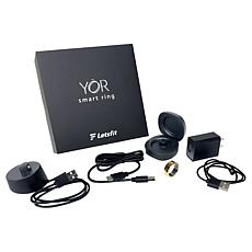 YoR by Letsfit TM11 Smart Ring Bundle with Charging Case & Accessories