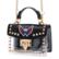 Cuce Washington Capitals Studded Clear Crossbody Purse