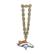 Denver Broncos Oversized Superfan Chain Necklace