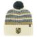 Men's '47 Cream Vegas Golden Knights Tavern Cuffed Knit Hat with Pom