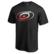 Men's Fanatics Black Carolina Hurricanes Gradient Logo T-Shirt