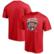 Men's Fanatics Branded Red Florida Panthers Snow Logo T-Shirt