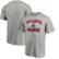 Men's Fanatics Heather Gray Atlanta Braves Heart & Soul T-Shirt