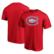 Men's Fanatics Red Montreal Canadiens Primary Logo Team T-Shirt