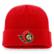 Men's Fanatics Red Ottawa Senators Core Primary Logo Cuffed Knit Hat