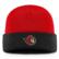 Men's Fanatics  Red/Black Ottawa Senators Heritage Vintage Cuffed K...