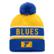 Men's Fanatics Royal/Gold St. Louis Blues Authentic Pro Rink Cuffed...