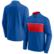 Men's Fanatics Royal/Red Buffalo Bills Block Party Quarter-Zip Jacket