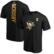 Men's Fanatics Sidney Crosby Black Pittsburgh Penguins Playmaker T-...